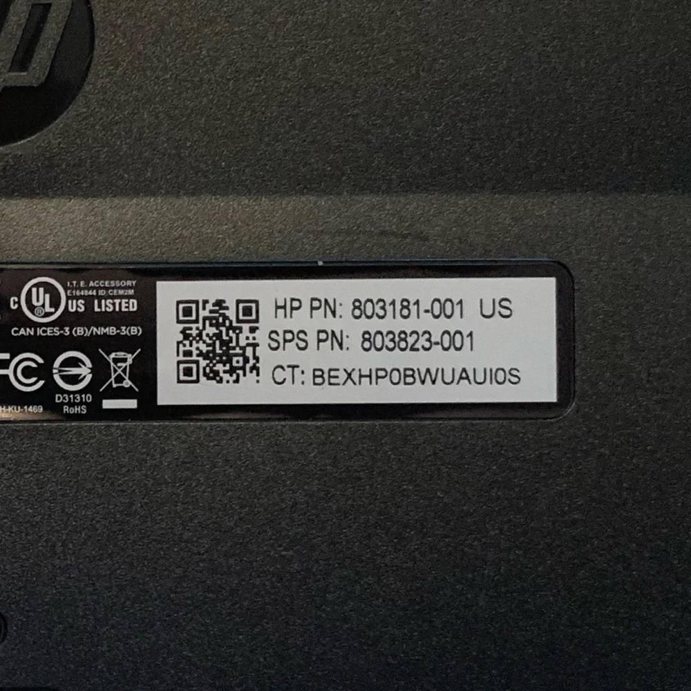 NEW HP USB Keyboard & Mouse